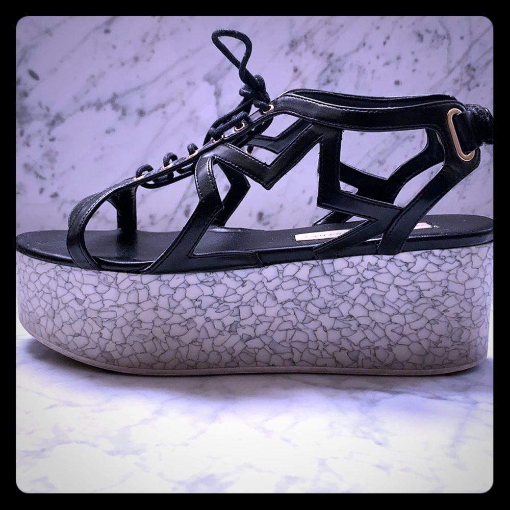STELLA McCARTNEY Lucy Star platform sandals